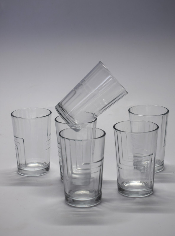 Verres à eau 6pcs Twisty