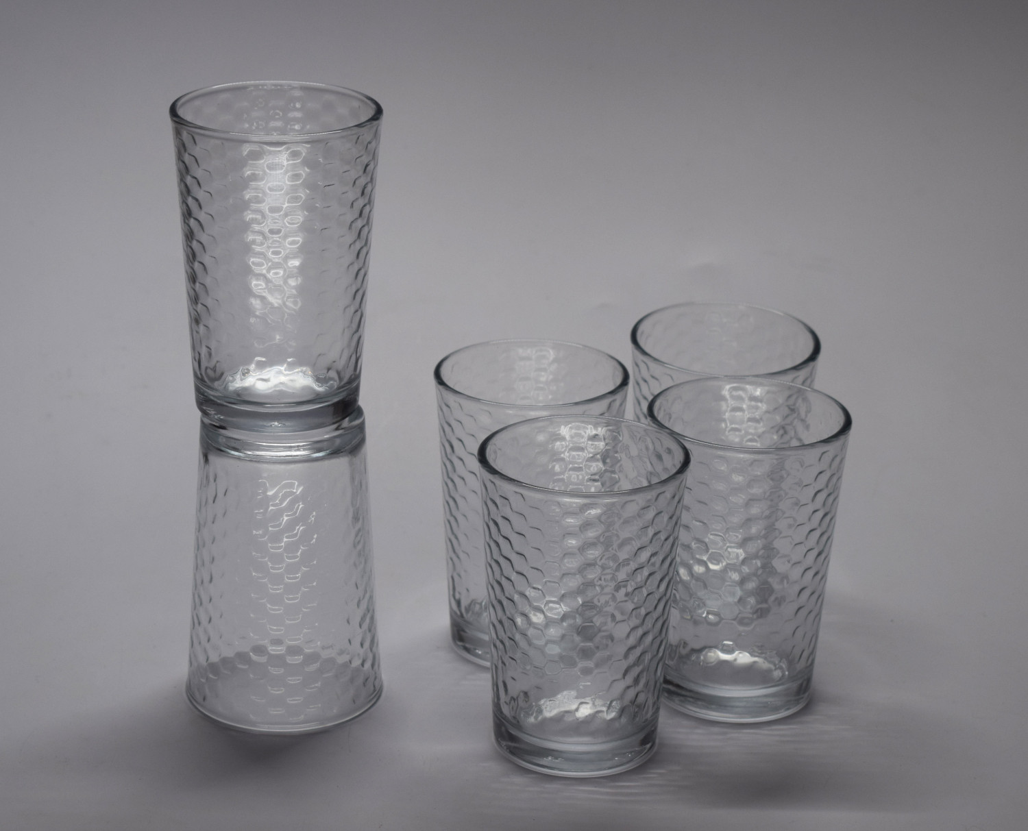 Verres à eau 6pcs Honey