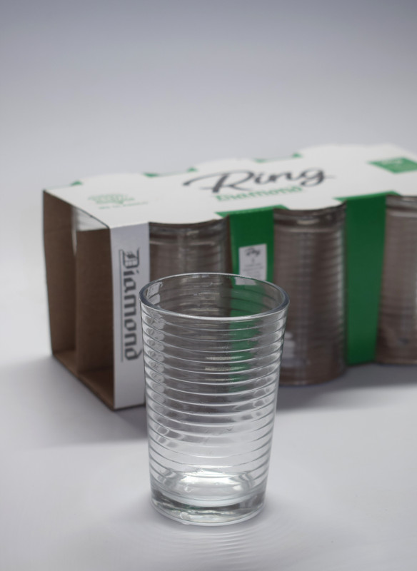 Verres à eau 6pcs Ring