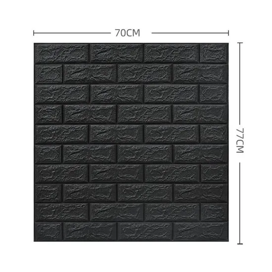 lot de 10 Panneaux muraux adhésif 3D