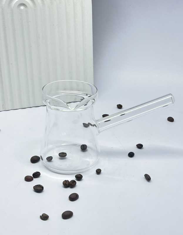 Pot à café turc en verre