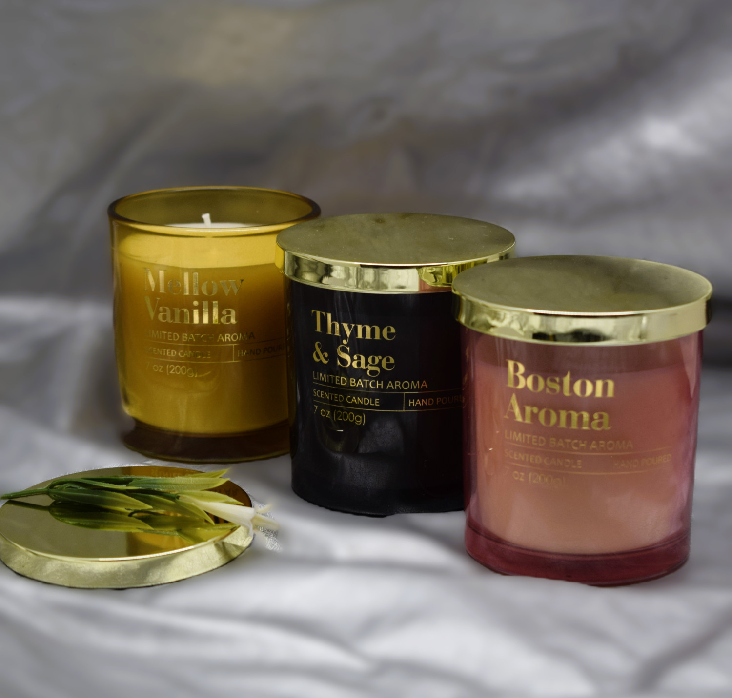 Bougies parfumées relaxantes