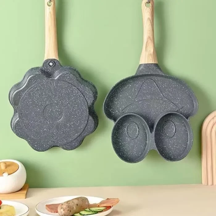Poêle 3 Cups Aluminum Frying Pan MBH – Forme Grenouille