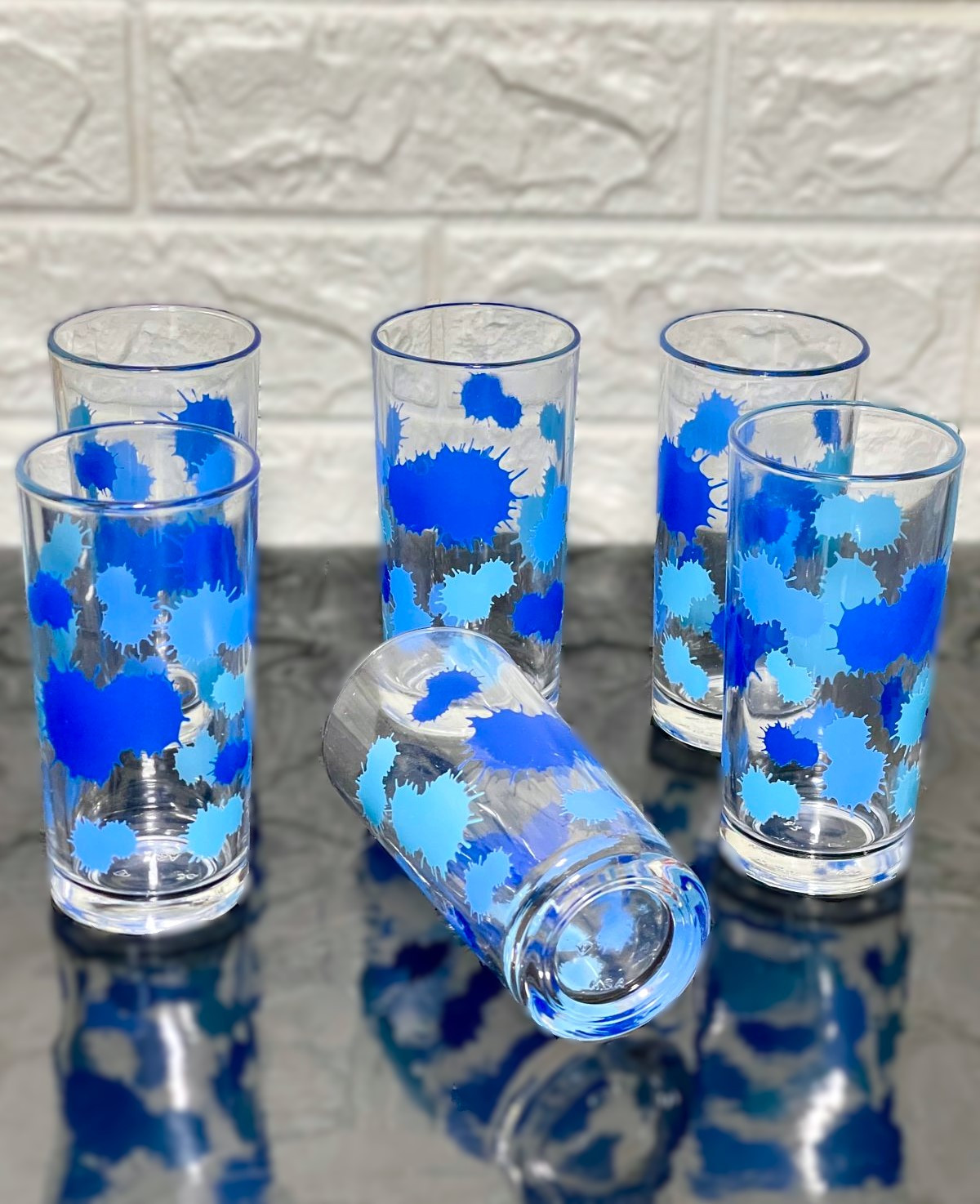 Lot De 6 Verres - DIAMOND Glass - 250 Ml