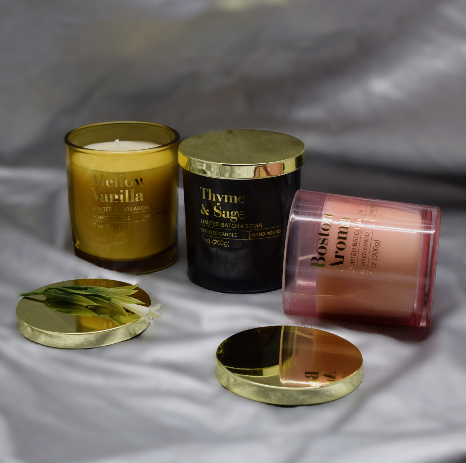 Bougies parfumées relaxantes